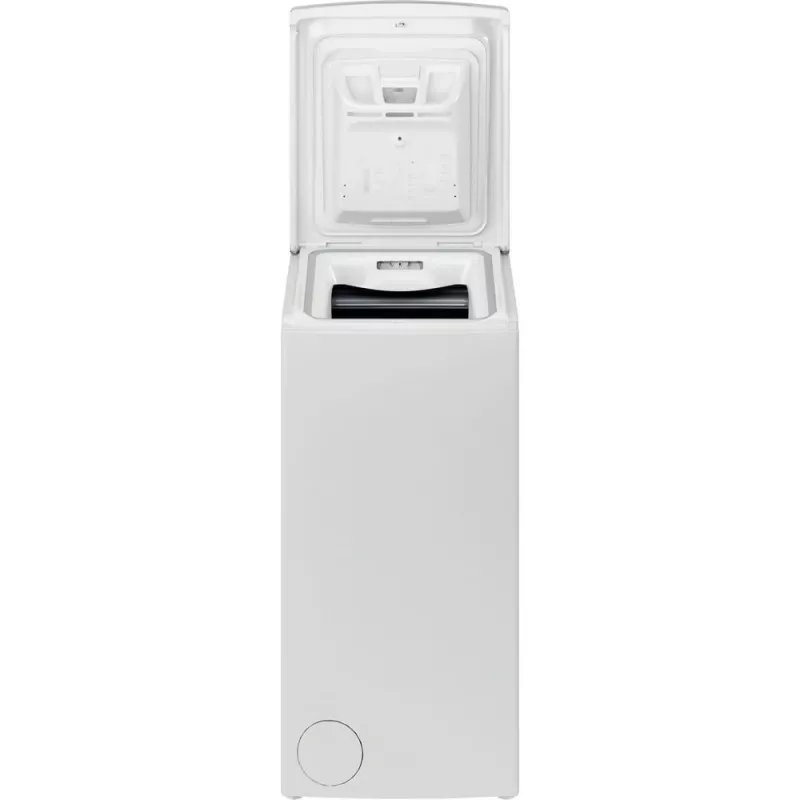 Whirlpool NTDLR 6040S PL/N skalbimo mašina su viršutiniu pakrovimu 6 kg 951 aps./min. Balta