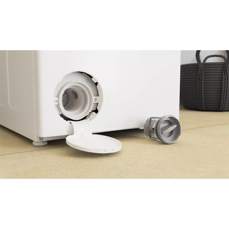 Whirlpool NTDLR 6040S PL/N skalbimo mašina su viršutiniu pakrovimu 6 kg 951 aps./min. Balta