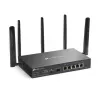 TP-Link Omada 4G+ Cat6 AX3000 gigabitinio VPN maršrutizatorius, Wi-Fi 6 (802.11ax), dviejų dažnių (2,4 GHz / 5 GHz), eterneto LAN, 4G, juodas, stalinis / ant stulpo montuojamas maršrutizatorius