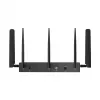 TP-Link Omada 4G+ Cat6 AX3000 gigabitinio VPN maršrutizatorius, Wi-Fi 6 (802.11ax), dviejų dažnių (2,4 GHz / 5 GHz), eterneto LAN, 4G, juodas, stalinis / ant stulpo montuojamas maršrutizatorius