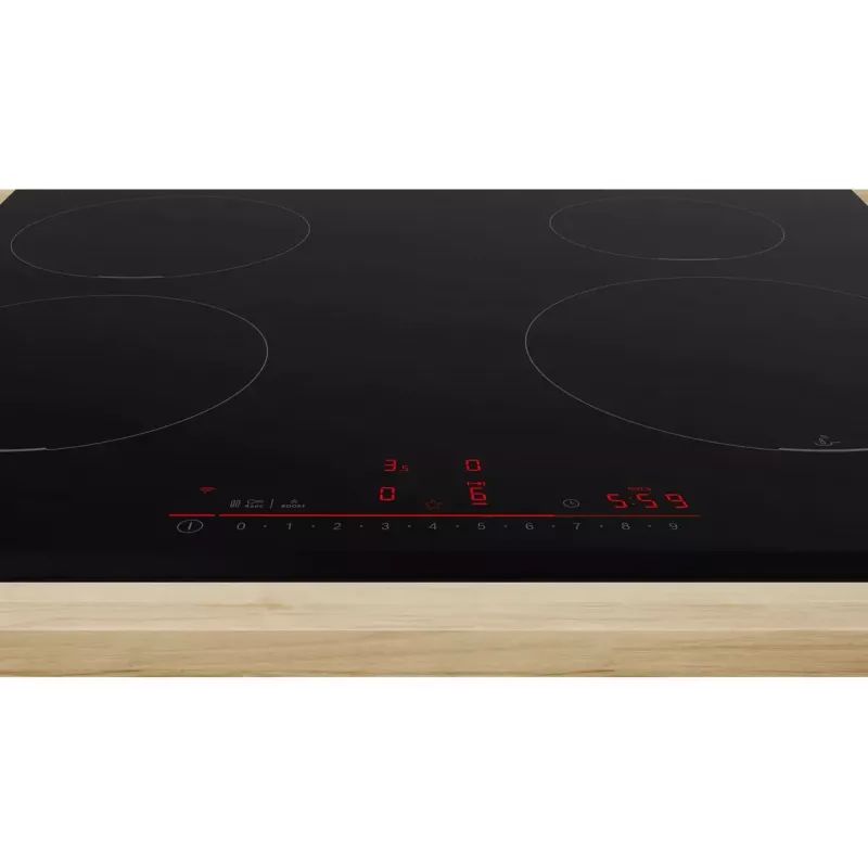 Bosch Serie 6 PIE631HB1E kaitlentė Juoda Įmontuojama 60 cm Zonų indukcinė kaitlentė 4 zonos