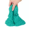 Kinetic Sand , Castle Case su 1 lb žydros spalvos žaidimų smėliu, laikymo konteineris, sensoriniai žaislai vaikams nuo 3 metų