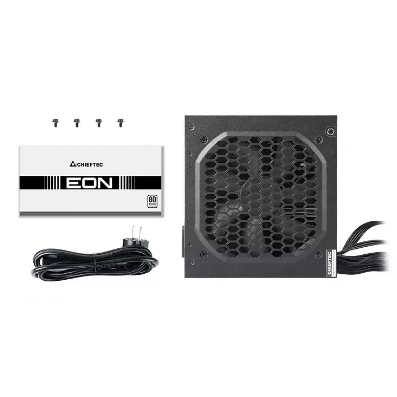 Chieftec EON ZPU-400S maitinimo blokas 400 W 20+4 kontaktų ATX ATX juodas