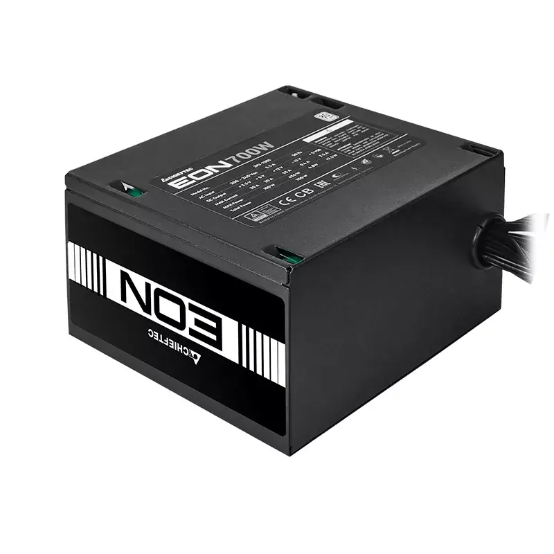 Chieftec EON ZPU-400S maitinimo blokas 400 W 20+4 kontaktų ATX ATX juodas