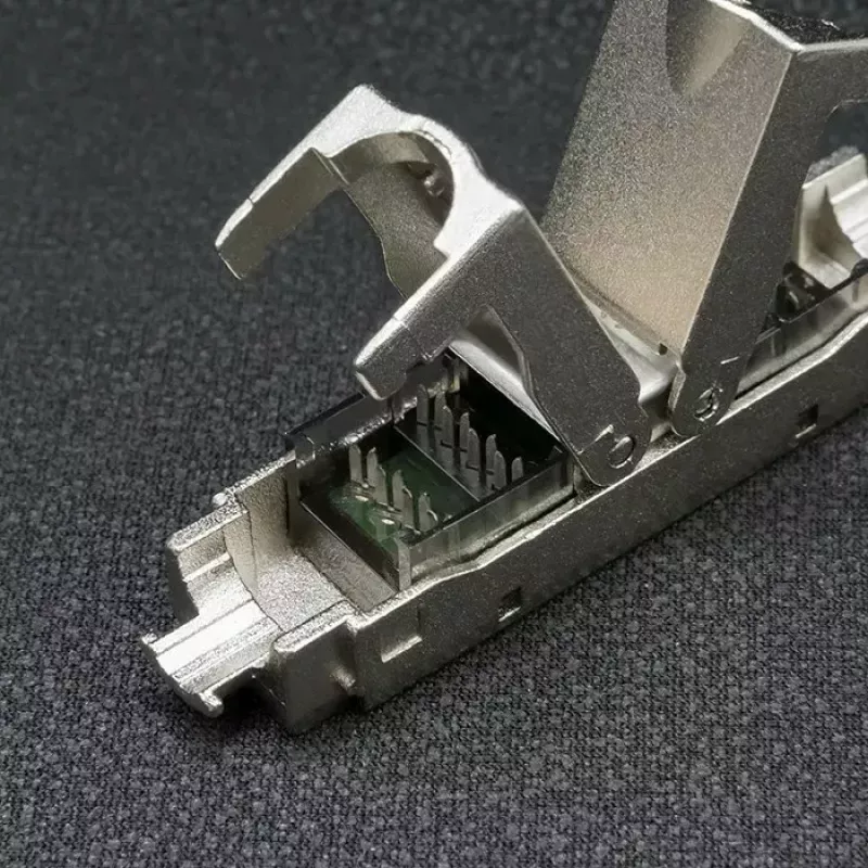 RJ45 toolless kištukas QOLTEC 54540 CAT6 STP ekranuotiems Ethernet kabeliams