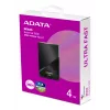 ADATA SE920 Thunderbolt technologija 4 TB USB Type-C USB4 Gen 3x2 Juoda