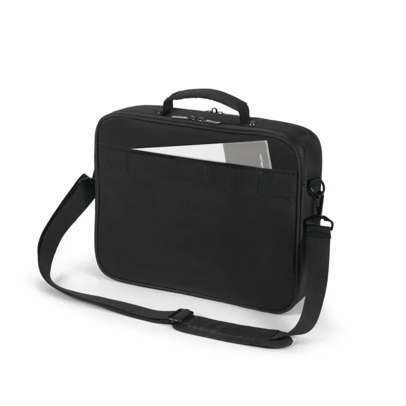 DICOTA Eco Multi Core - 15-17,3 col. nešiojamojo kompiuterio krepšys - juodas / 300d 100% perdirbtas PET poliesteris