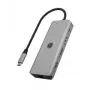 ICY BOX IB-DK4012-CPD laidinis USB 3.2 Gen 1 (3.1 Gen 1) Type-C antracito, juoda