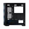 PC korpusas MODECOM Horizon ARGB FLOW MIDI Juoda — E-ATX palaikymas, grūdintas stiklas, ARGB, USB-C, maks. GPU 400 mm