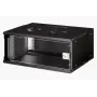 DIGITUS 19IN 4U sieninė spinta - SOHO PRO 240 x 540 x 400 mm juoda