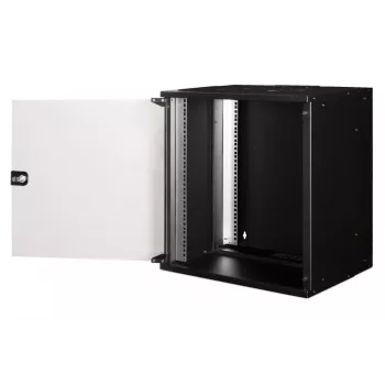 DIGITUS 19IN 12U sieninė spinta - SOHO PRO 595 x 540 x 400 mm juoda