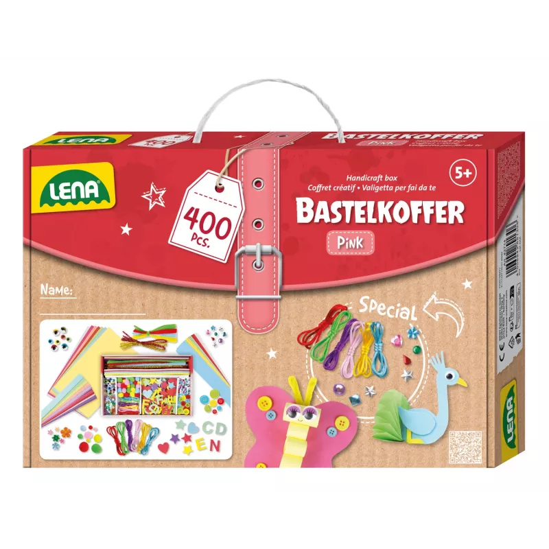 Vaikų dailės rinkinys Lena SM42714 Įvairiaspalvis amžius 5+
