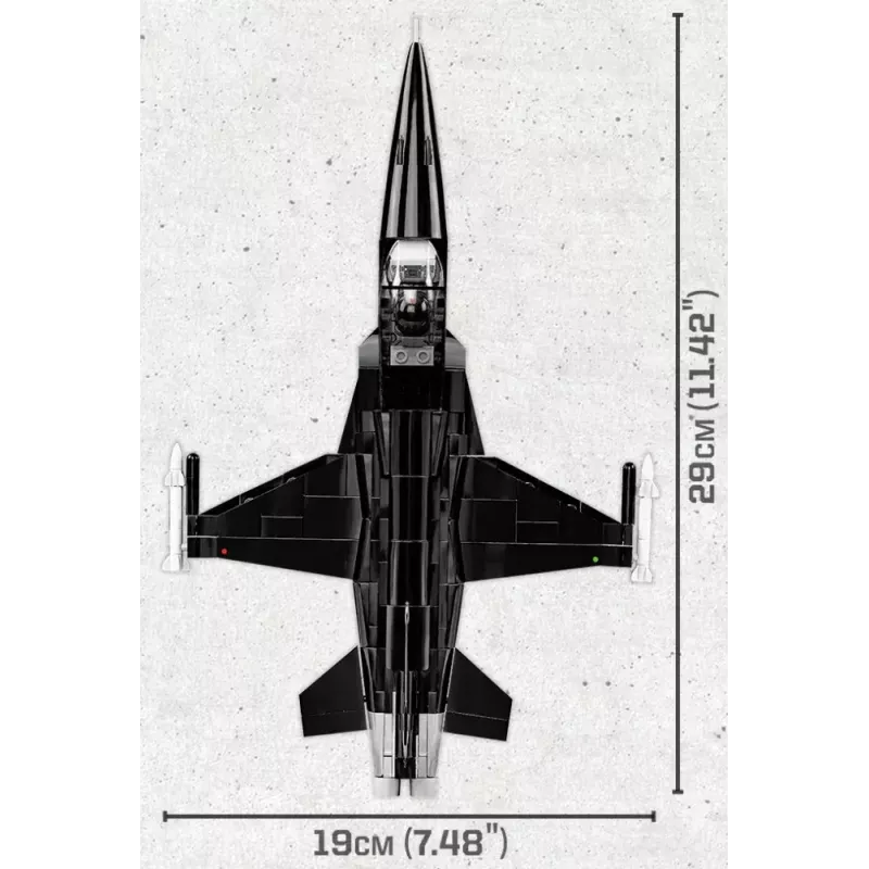 Konstruktoriaus rinkinys Cobi Top Gun MiG-28 5859 1:48 mastelio modelio rinkinys, kolekcinis kaladėlių rinkinys