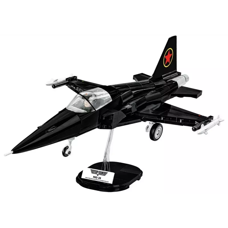 Konstruktoriaus rinkinys Cobi Top Gun MiG-28 5859 1:48 mastelio modelio rinkinys, kolekcinis kaladėlių rinkinys