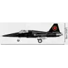 Konstruktoriaus rinkinys Cobi Top Gun MiG-28 5859 1:48 mastelio modelio rinkinys, kolekcinis kaladėlių rinkinys
