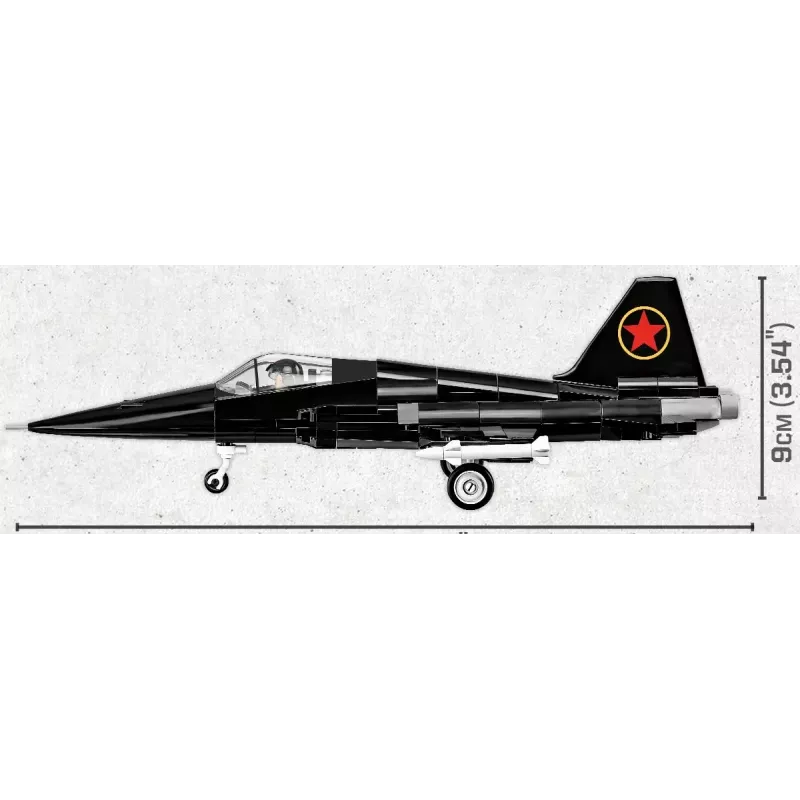 Konstruktoriaus rinkinys Cobi Top Gun MiG-28 5859 1:48 mastelio modelio rinkinys, kolekcinis kaladėlių rinkinys