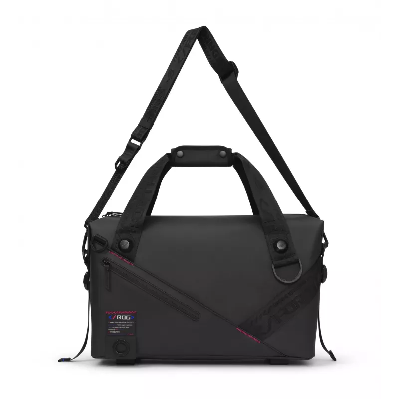 ASUS ROG SLASH Duffle krepšys Poliesteris, Poliuretanas (PU), Termoplastinis poliuretanas (TPU) Juodas Vyras Rankinė