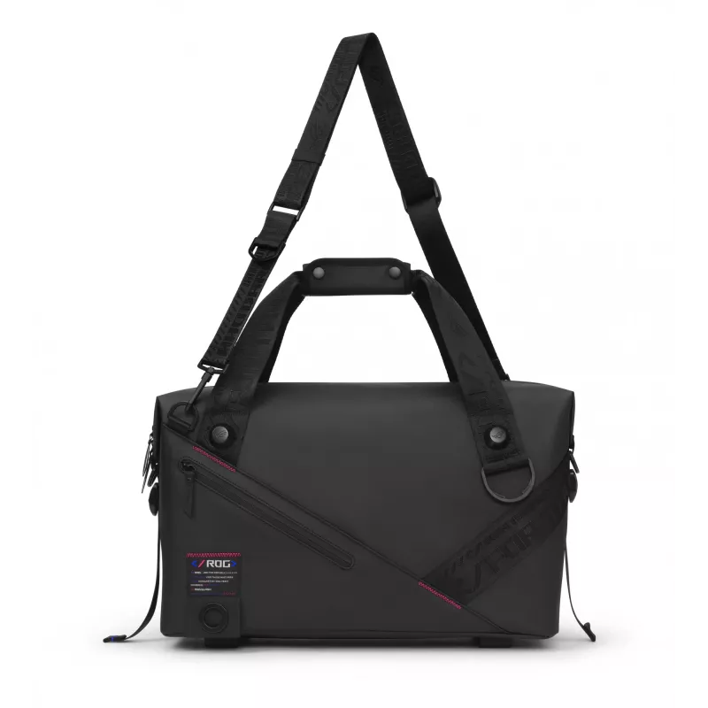 ASUS ROG SLASH Duffle krepšys Poliesteris, Poliuretanas (PU), Termoplastinis poliuretanas (TPU) Juodas Vyras Rankinė