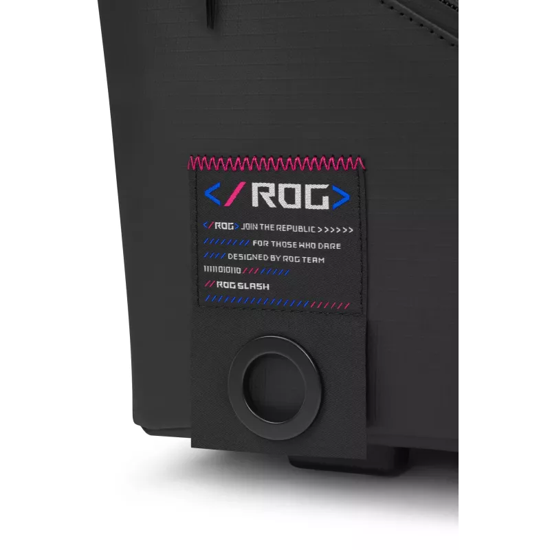 ASUS ROG SLASH Duffle krepšys Poliesteris, Poliuretanas (PU), Termoplastinis poliuretanas (TPU) Juodas Vyras Rankinė