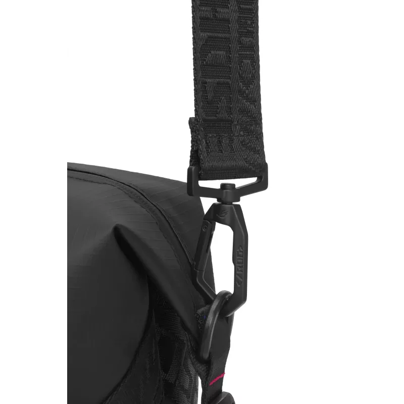 ASUS ROG SLASH Duffle krepšys Poliesteris, Poliuretanas (PU), Termoplastinis poliuretanas (TPU) Juodas Vyras Rankinė