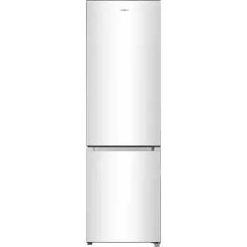 Laisvai pastatomas šaldytuvas-šaldiklis Gorenje RK4182PW4, 269 L bendros talpos (198 L šaldytuvas, 71 L šaldiklis), baltas, apatinis šaldiklis