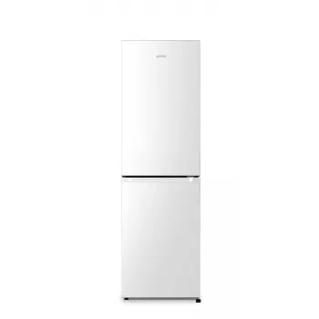 Laisvai pastatomas šaldytuvas Gorenje NRK418ECW4 — 256 L bendroji talpa, 171 L šaldytuvo, 85 L šaldiklio, No Frost, Multi-Airflow, baltas