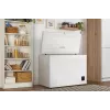 Krūtininis šaldiklis Gorenje FH30EAW — 297 L naudingoji talpa, energijos klasė E, laisvai pastatomas, ekranas, baltas