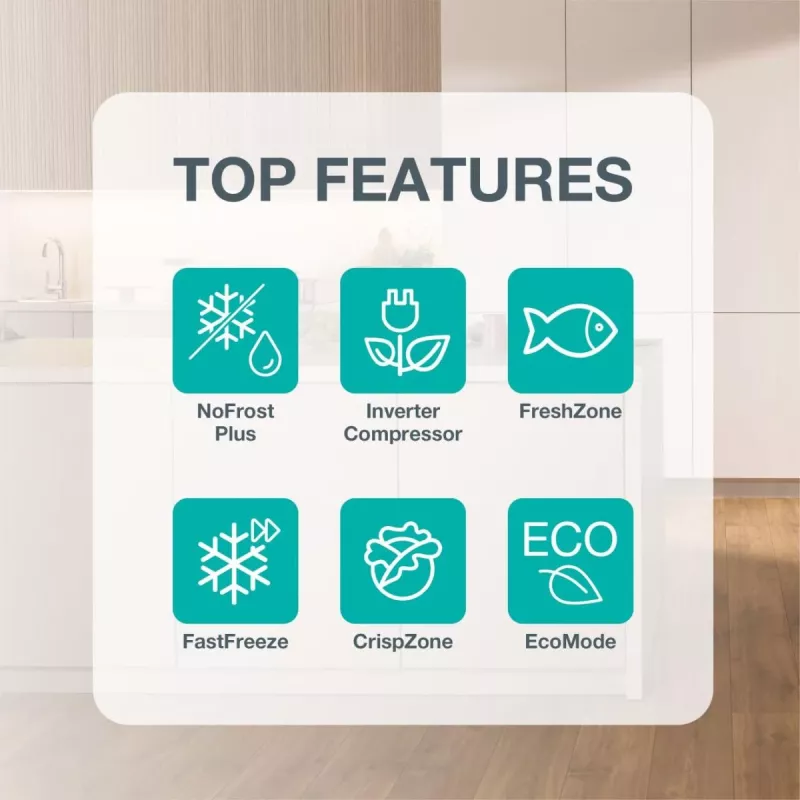 Gorenje NRK720CAXL4 Laisvai pastatomas 495 L Nerūdijantis plienas