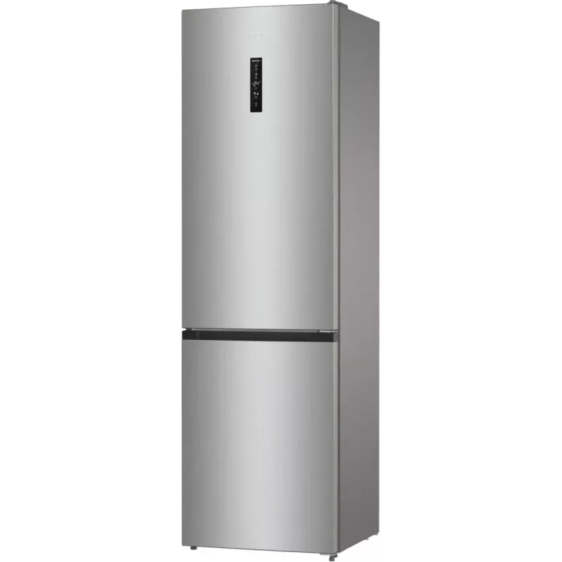 Gorenje NRK620CA2XL4 laisvai statomas šaldytuvas su šaldikliu, apatinis šaldiklis, 331 l (235 l + 96 l), No Frost Plus, energijos klasė C, pilkas