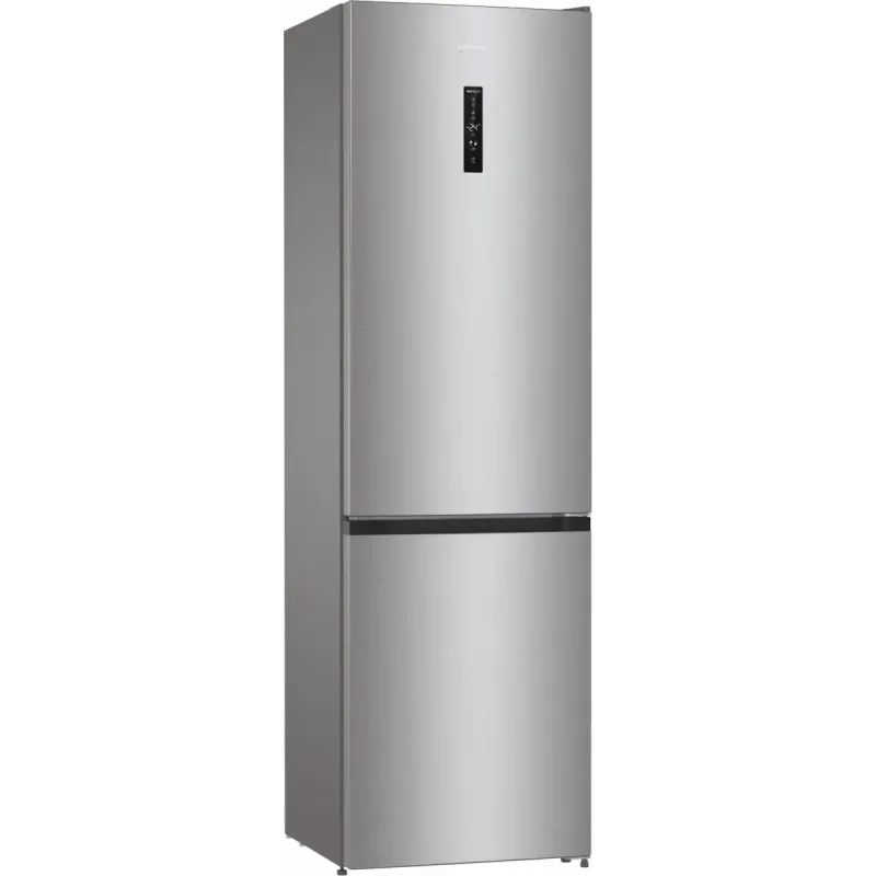 Gorenje NRK620CA2XL4 laisvai statomas šaldytuvas su šaldikliu, apatinis šaldiklis, 331 l (235 l + 96 l), No Frost Plus, energijos klasė C, pilkas