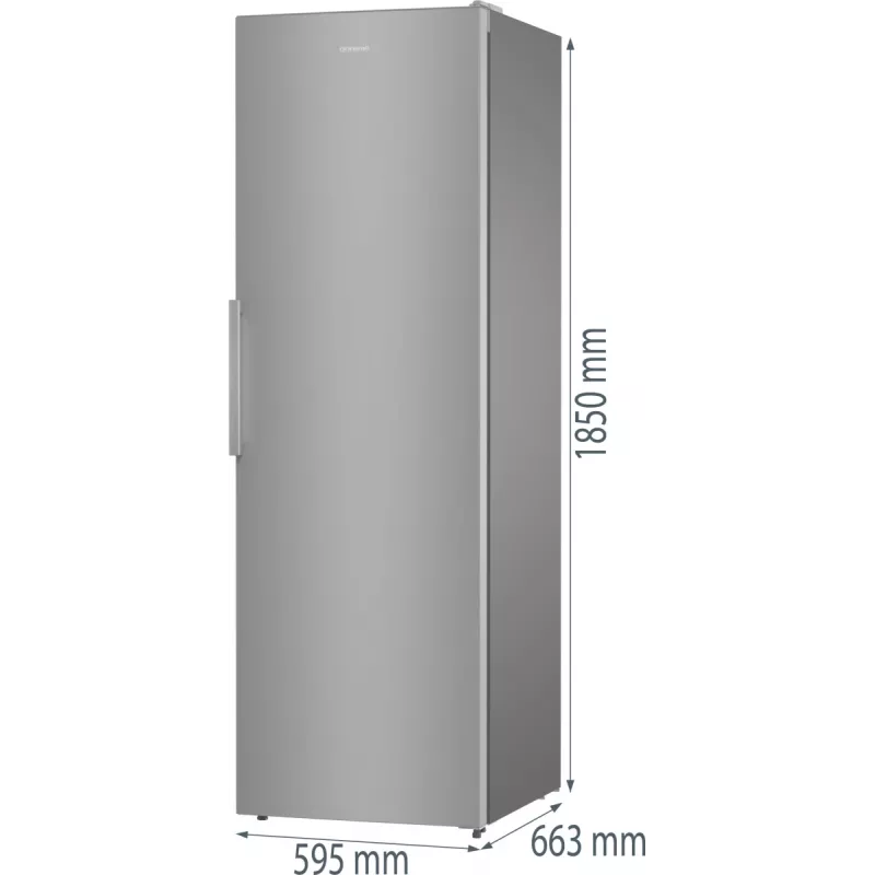 Gorenje šaldytuvas R619EES5 BK065B, 398 L, SN-N, 38 dB, E, pilka