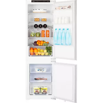 Gorenje Kombinuotas šaldytuvas-šaldiklis NRKI418EP1 BE, 246 l, No Frost (šaldytuvas), N-ST, 3 kg/24h, E, Balta