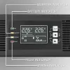 Stovo UPS QOLTEC 52286 2 kVA (2000 W) galios koeficientas 1.0, montuojamas stove