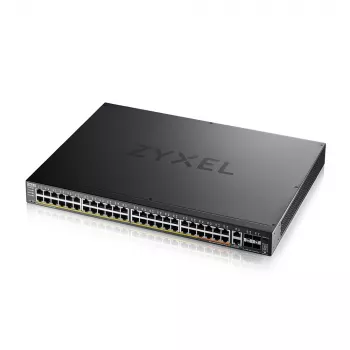Zyxel XGS2220-54HP valdomas L3 Gigabit Ethernet (10/100/1000) maitinimo per Ethernet (PoE) komutatorius