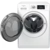 Whirlpool FFWDD 1076258 SV EE skalbimo-džiovinimo mašina Laisvai pastatoma Priekinio pakrovimo Balta