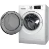 Whirlpool FFWDD 1076258 SV EE skalbimo-džiovinimo mašina Laisvai pastatoma Priekinio pakrovimo Balta