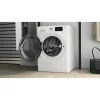 Whirlpool FFWDD 1076258 SV EE skalbimo-džiovinimo mašina Laisvai pastatoma Priekinio pakrovimo Balta