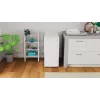 Skalbimo mašina su viršutiniu įkrovimu Indesit BTW L60400 EE/N — 6 kg, 1000 aps./min., 400×600×900 mm, balta