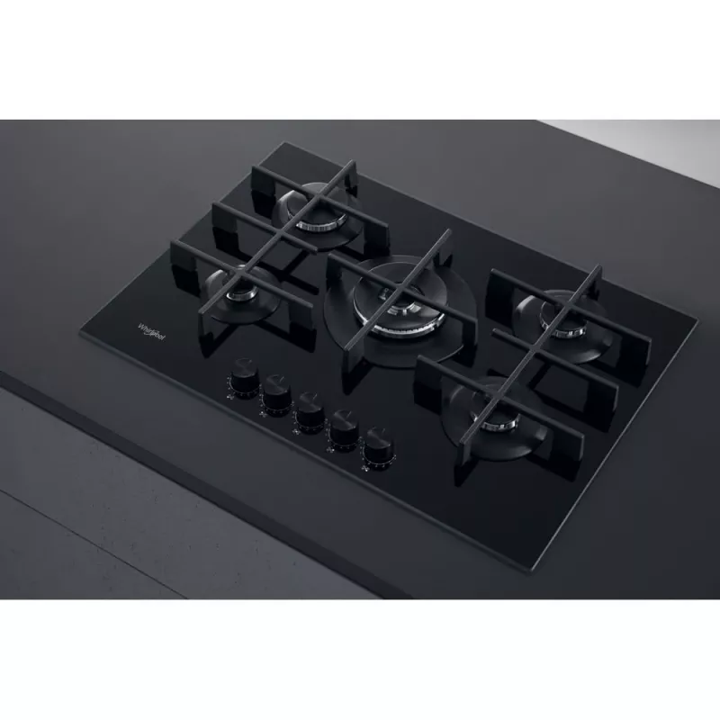 Whirlpool AKWL 728/NB Juoda Built-in 75 cm Gas 5 zone(s)