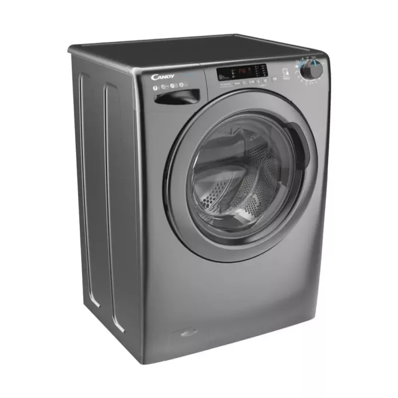 Priekinio pakrovimo skalbimo mašina CANDY Smart Pro CS 1272DRRE/1-S, 7 kg, 1200 aps./min., antracitinė