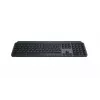 Belaidė pilno dydžio klaviatūra Logitech Master MX Keys S — Bluetooth, QWERTY, žirkliniai jungikliai, LED apšvietimas, grafitas