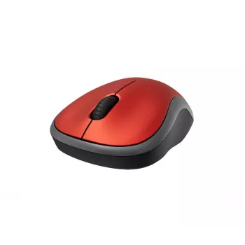 LOGITECH belaidė pelė M185 raudona