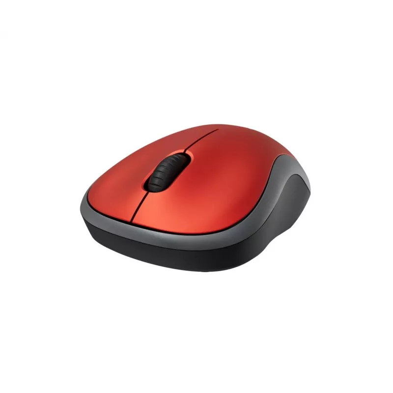 LOGITECH belaidė pelė M185 raudona