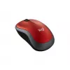 LOGITECH belaidė pelė M185 raudona