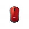 LOGITECH belaidė pelė M185 raudona