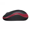 LOGITECH belaidė pelė M185 raudona