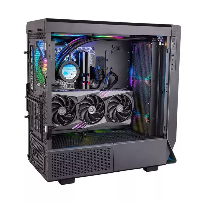 Viskas viename skysčio aušintuvas Thermaltake TT Toughliquid Ultra 420 Juoda 500-2000 RPM