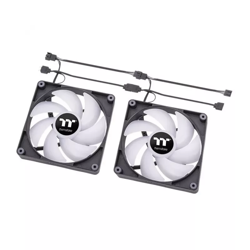 Ventiliatorius Thermaltake CT120 ARGB Sync Juoda White 500-2000 RPM hidraulinis
