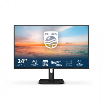 Philips 1000 serijos 24E1N1300A/00 kompiuterio monitorius 60,5 cm (23,8 colio) 1920 x 1080 pikselių Full HD LCD juodas