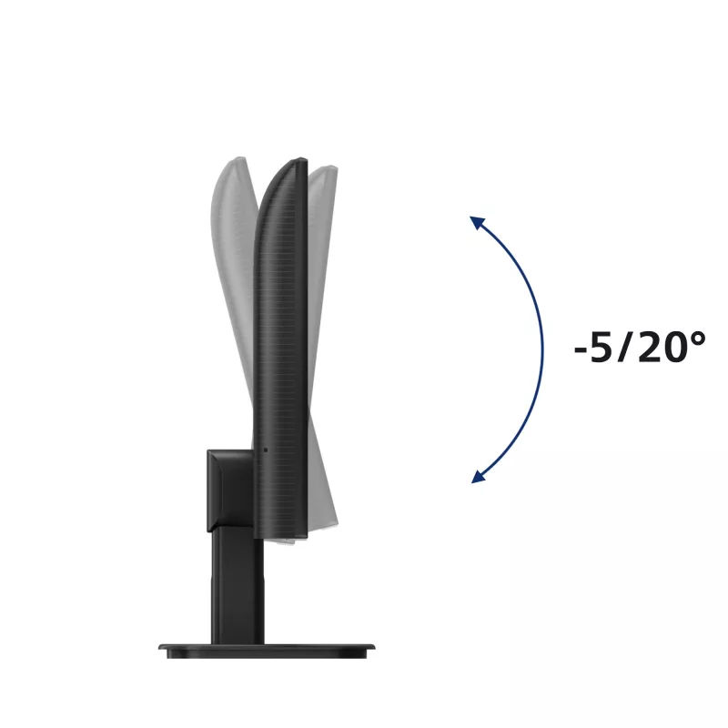 Philips 1000 serijos 24E1N1300A/00 kompiuterio monitorius 60,5 cm (23,8 colio) 1920 x 1080 pikselių Full HD LCD juodas
